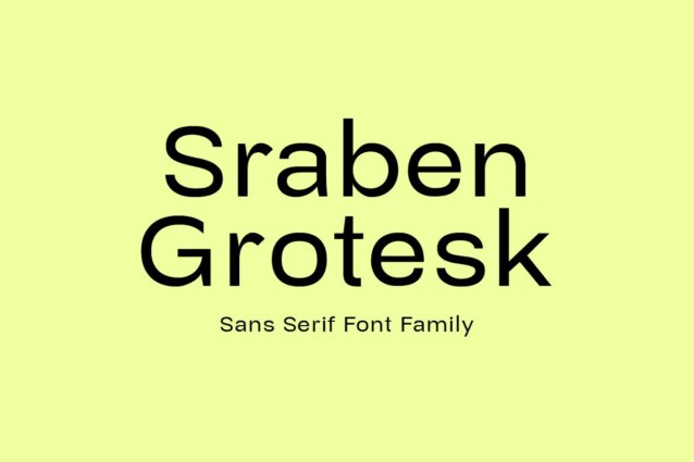 Sraben Grotesk Med