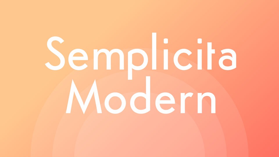 Semplicità Modern