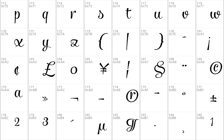 Salamander Script