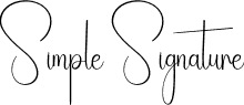 Simple Signature