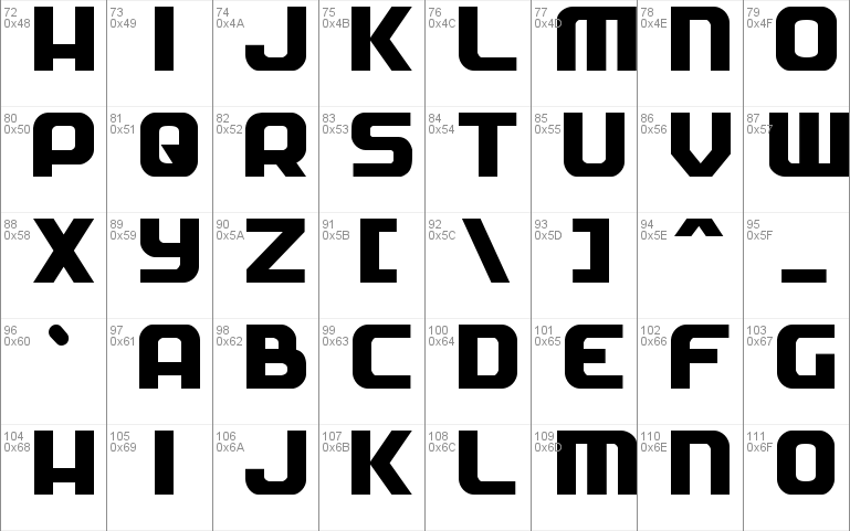 Soldier Windows font - free for Personal