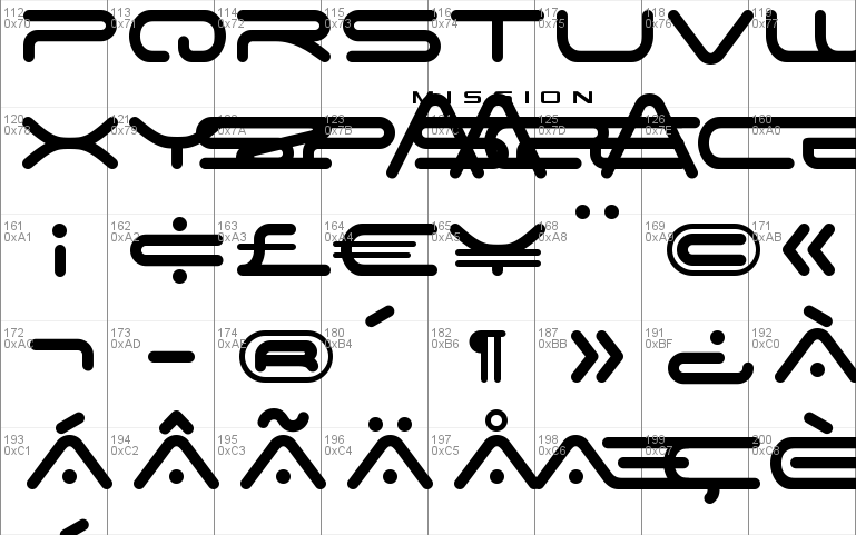 space age font