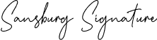 Sansburg Signature