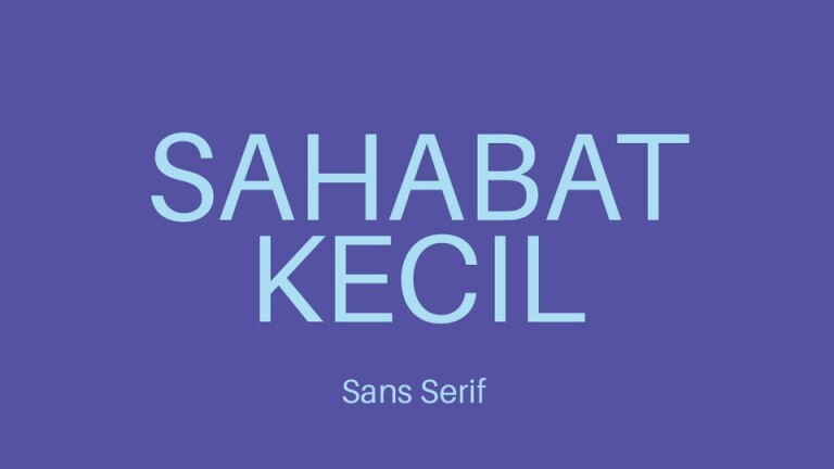 Sahabat Kecil