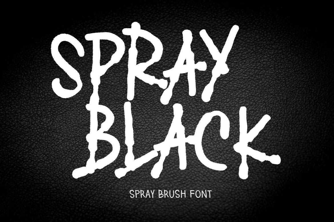SPRAY BLACK