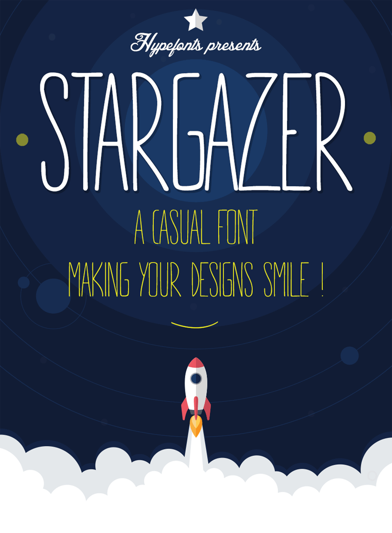 STARGAZER-demo Font