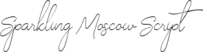 Sparkling Moscow Script