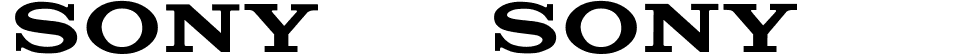 SONY's Logo