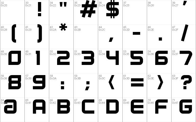 Stern Typeface