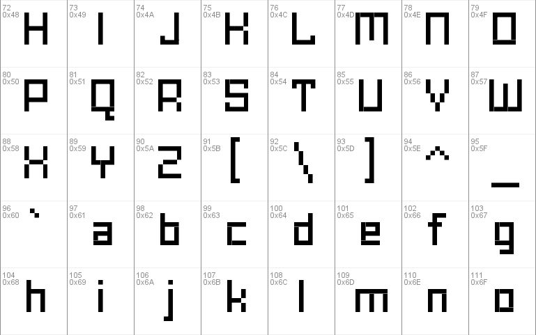 SKA_cubic01_75_CE Font