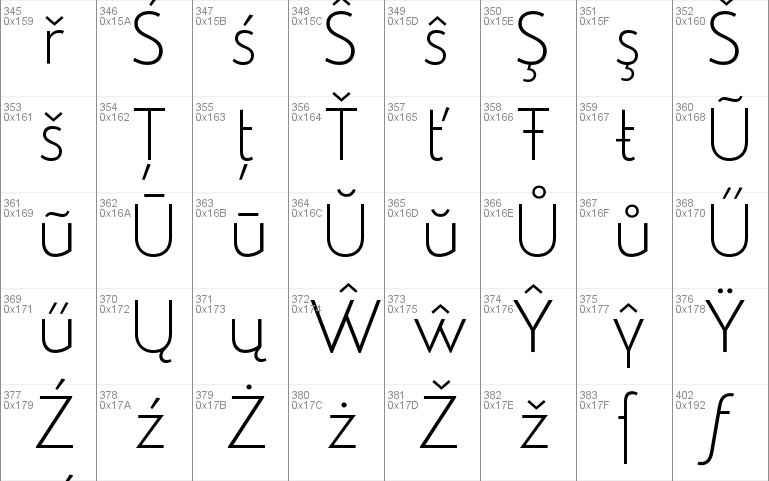 microsoft office gothic fonts