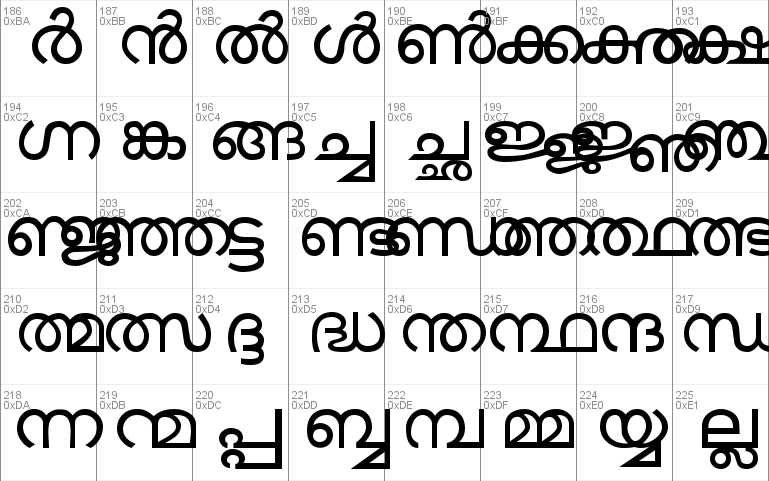 Tulasi Normal Font