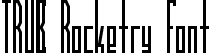 TRUCK Rocketry Font