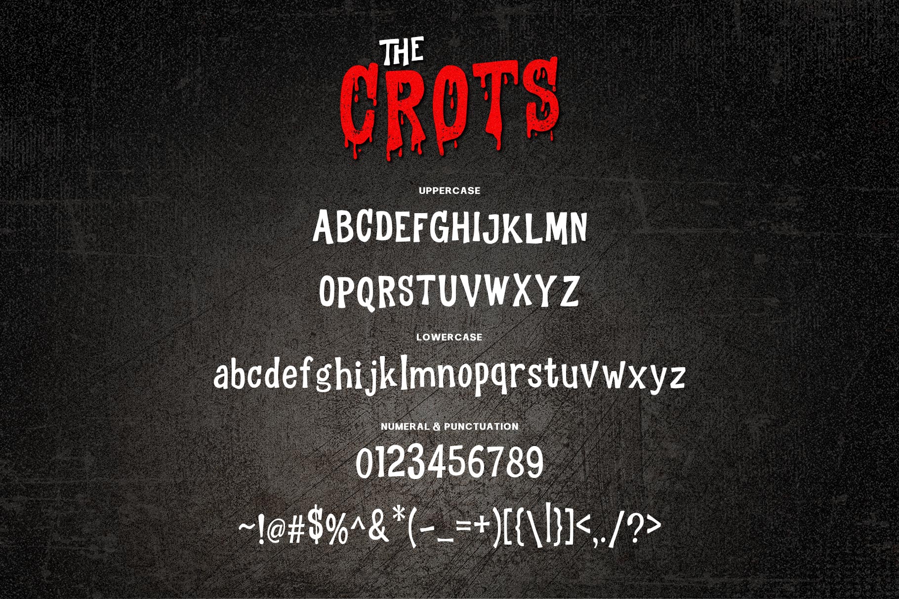 The crot blood