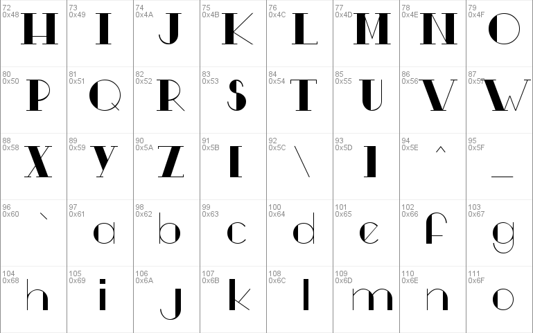 TSF et Compagnie Tryout Font