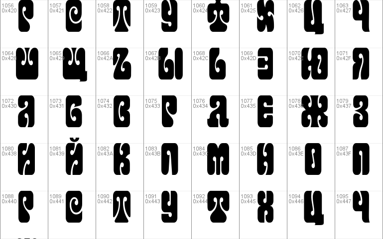 Terpsichora Font
