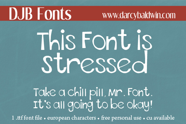 This Font is Stressed