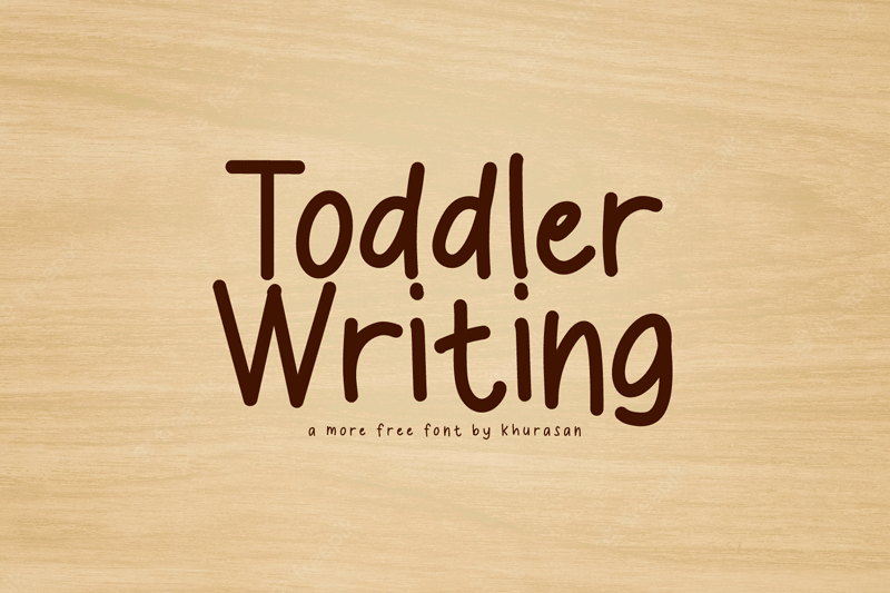 Toddler Writing