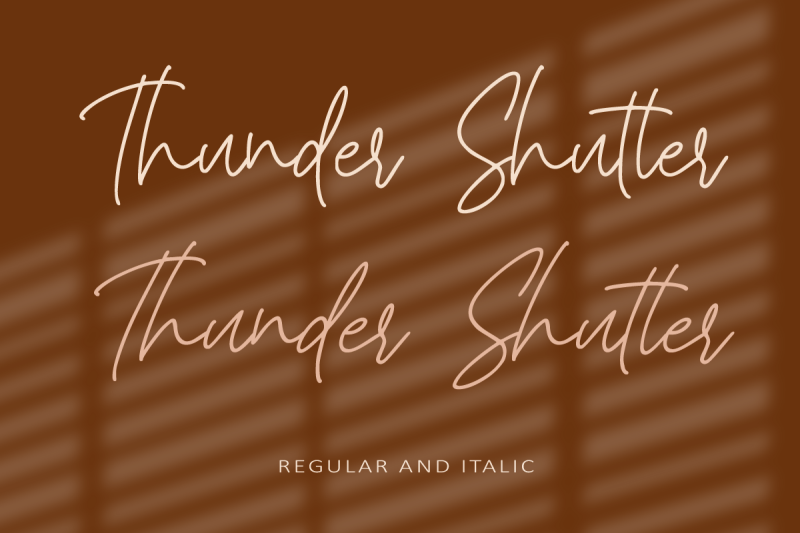 Thunder Shutter