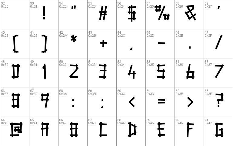 Tape Rail Font