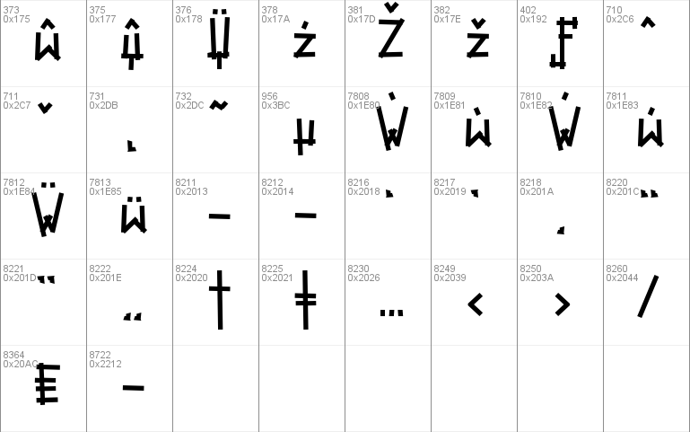 Tape Rail Font