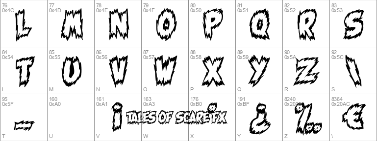 TALES OF SCARE FX