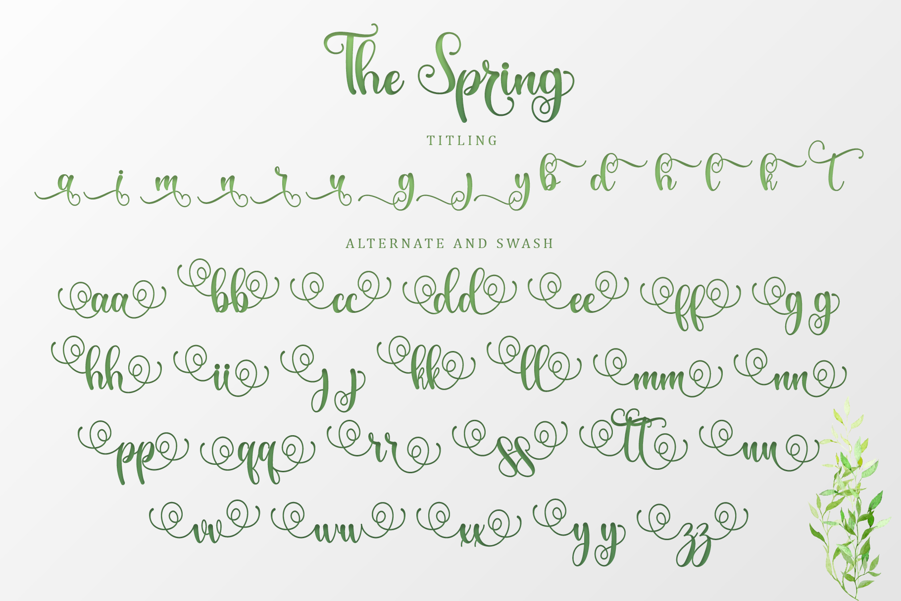 The Spring - Personal Use
