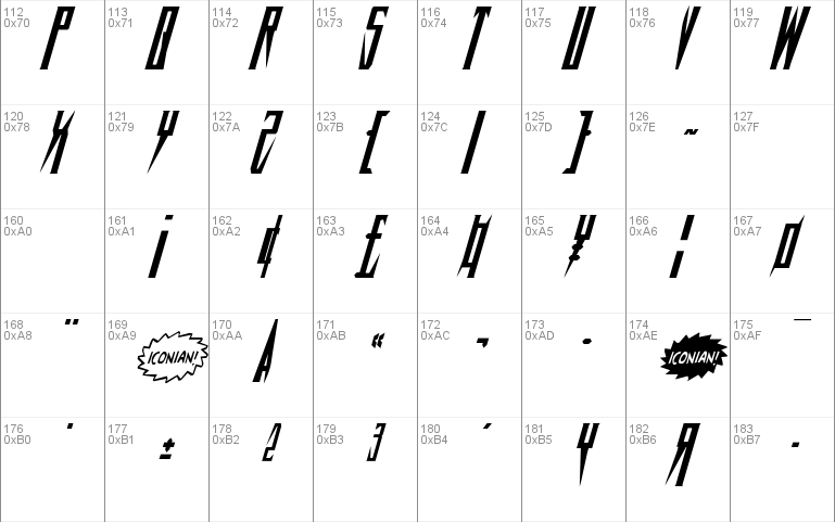 Timberwolf Condensed Italic