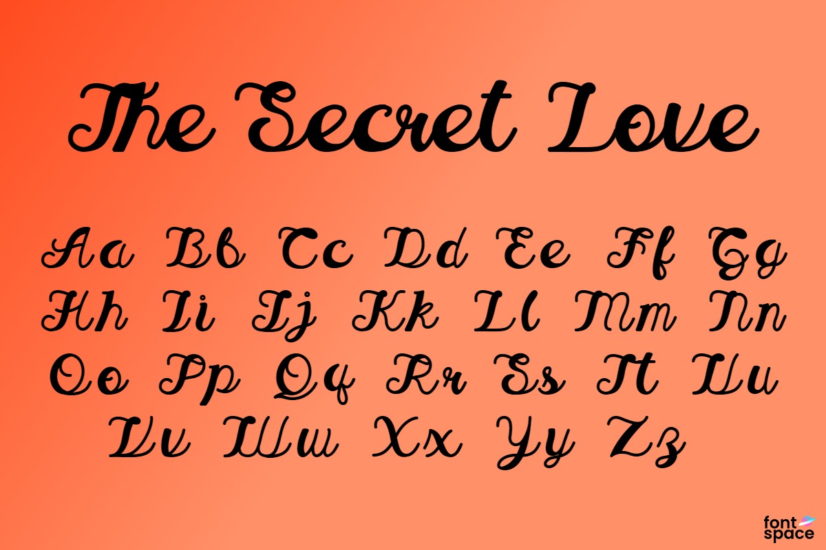 The Secret Love Med Double Line