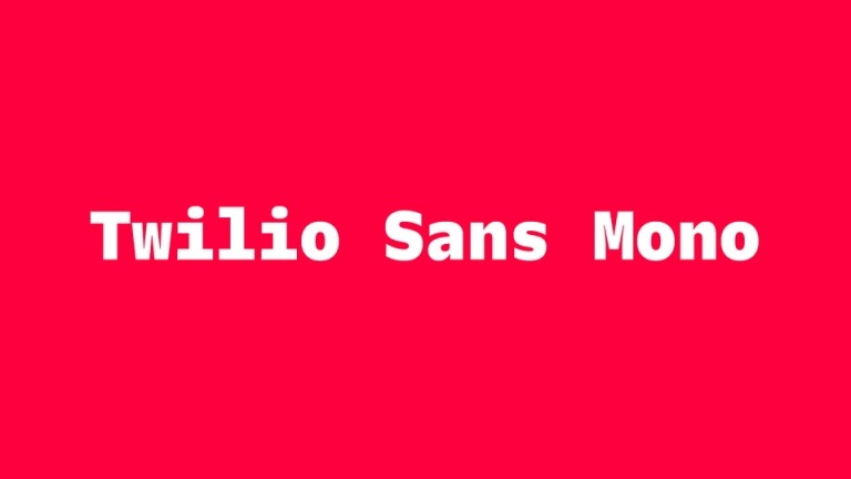 Twilio Sans Mono