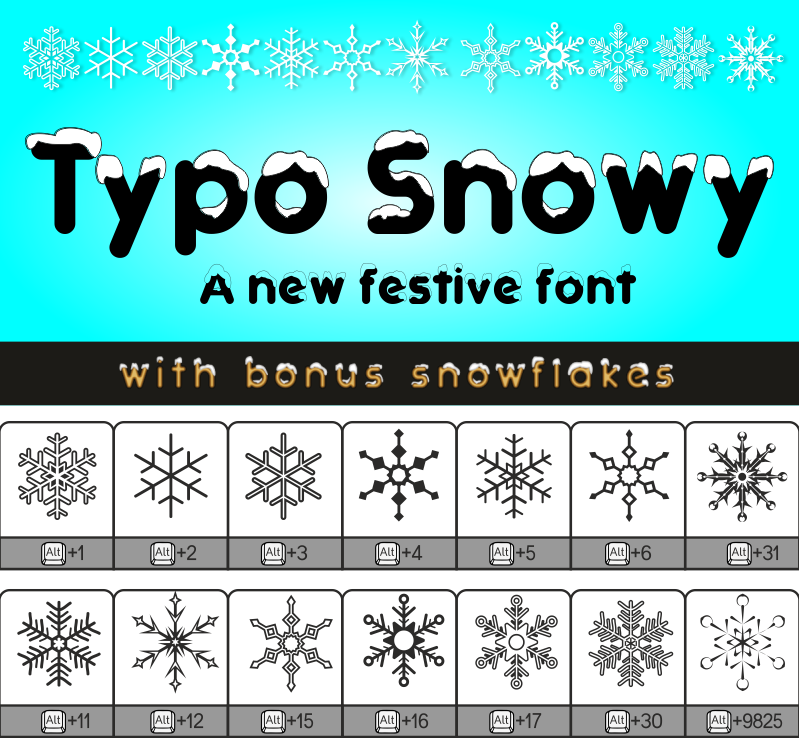 Typo Snowy Demo