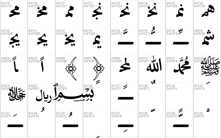 arabic font for android 2.3.6