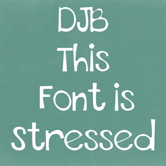 This Font Is Stressed Euro