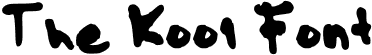 The Kool Font