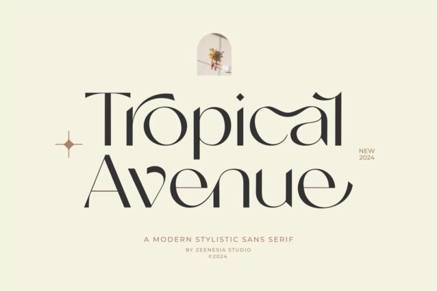 Tropical Avenue Personal Use On