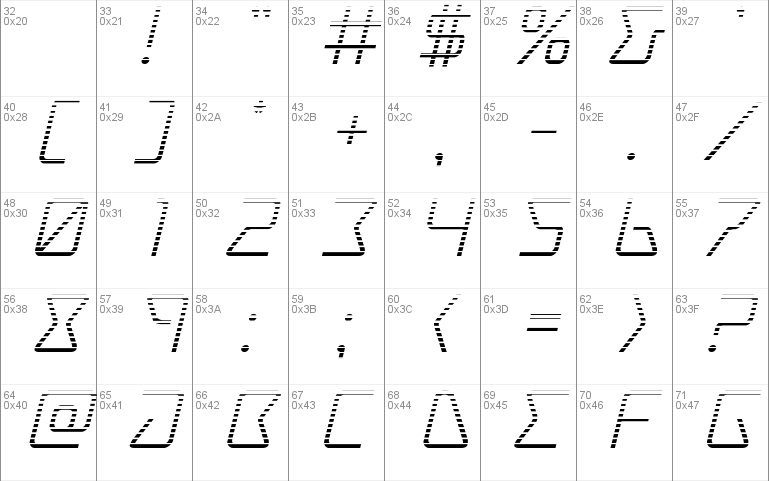 Tracer Gradient Italic