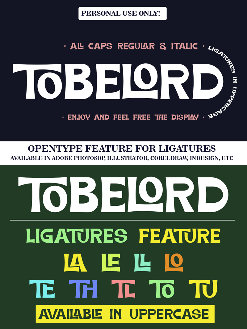 Tobelord - Personal Use