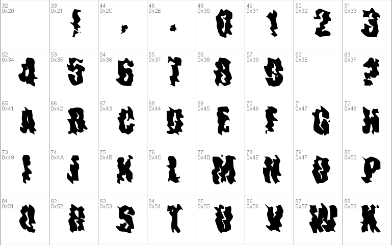 The Drips Font