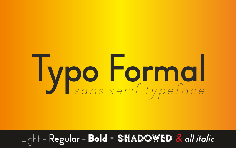 Typo Formal Demo