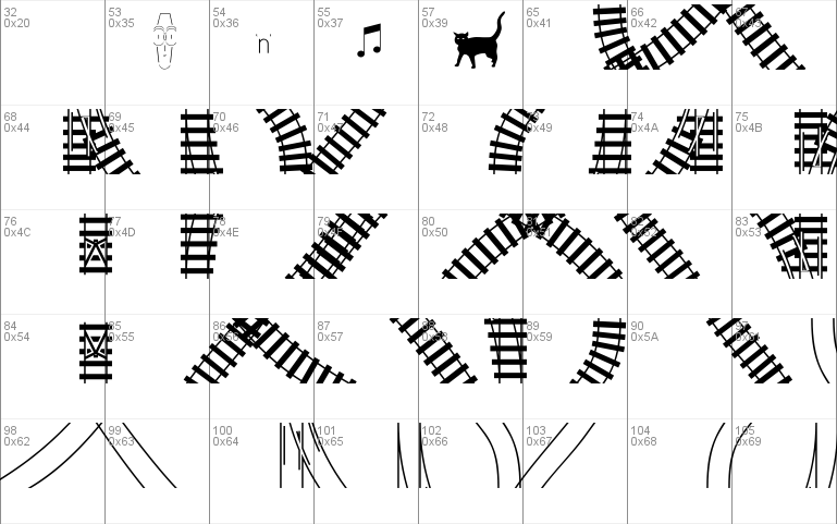 TrainTracksVertical