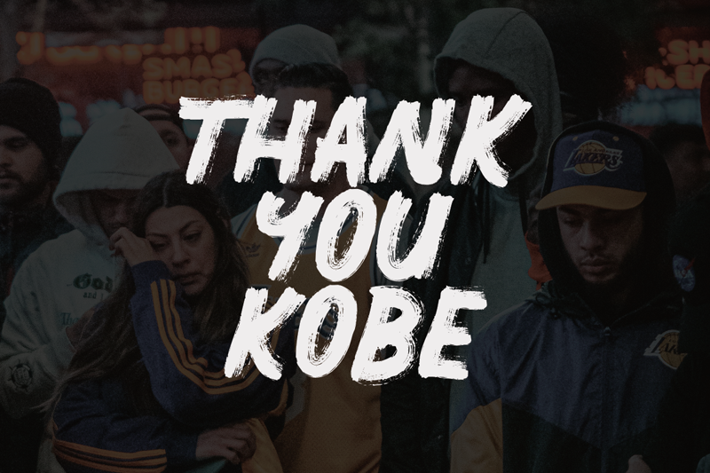 THANK YOU KOBE