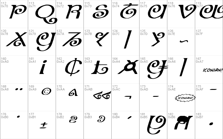 The Shire Expanded Italic