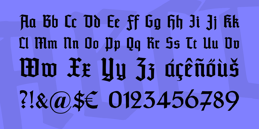 Typographer Textur