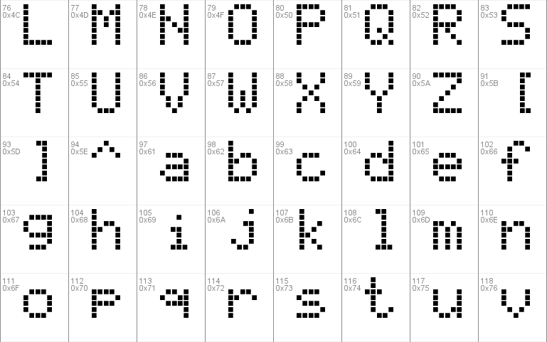 Texas Instruments Ti 84 Series Pixellated Windows Font Free For Personal