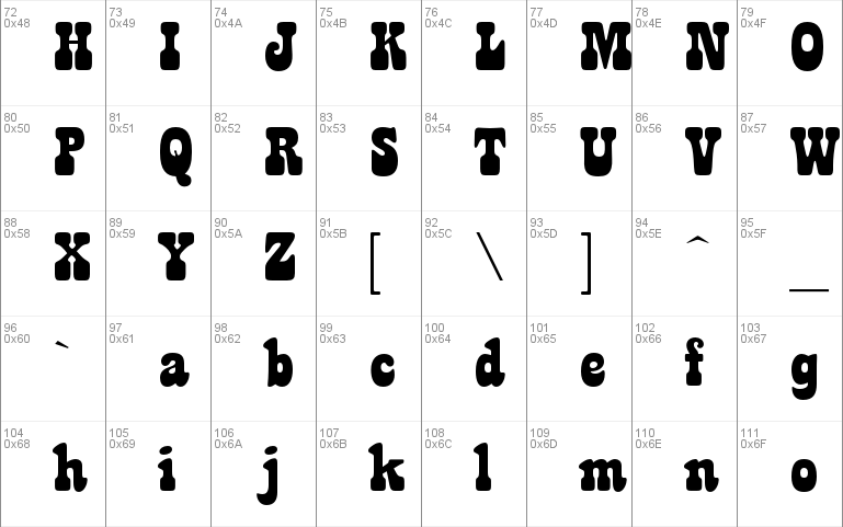 TUBbyOpti Font