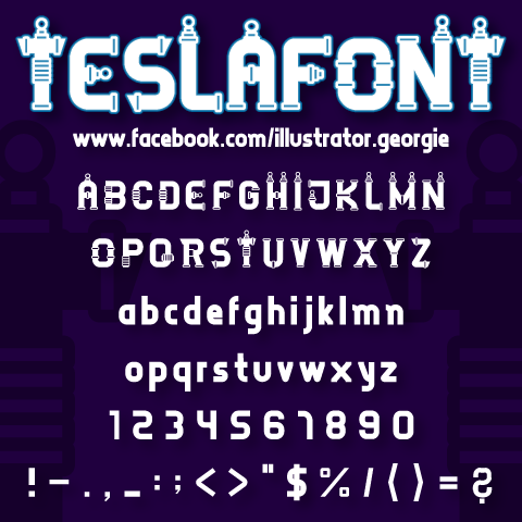 TESLAFONT