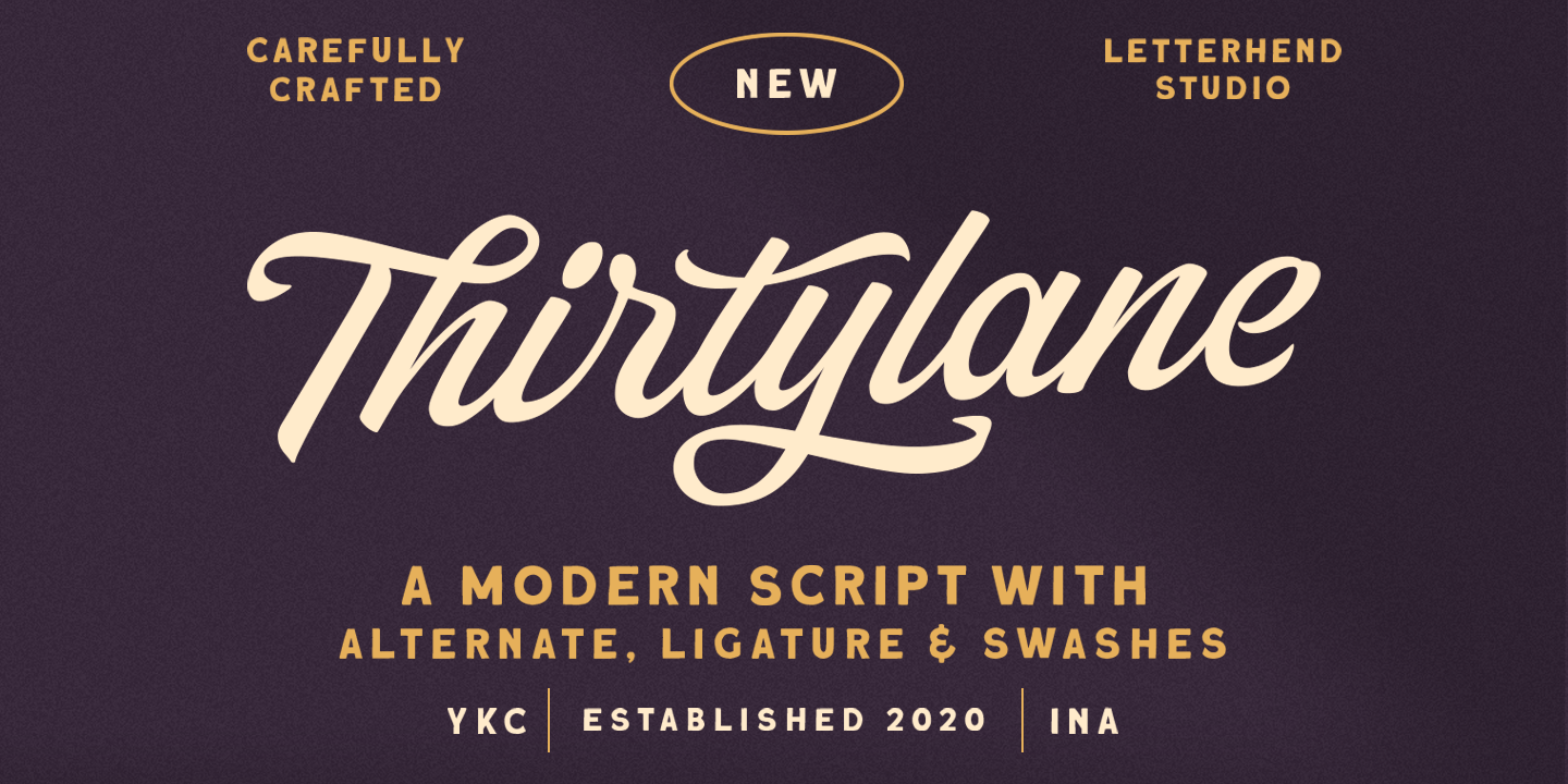 Thirtylane Script DEMO