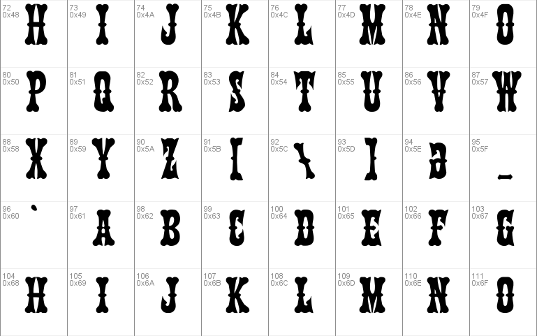 Texas Ranger Font