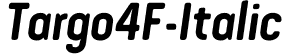 Targo4F-Italic