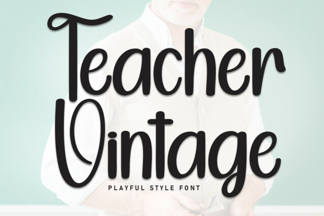 Teacher Vintage